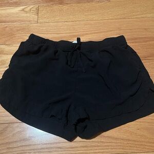 Garage Black Women's Linen Shorts